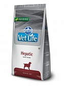 Сухой Корм Farmina Vet Life Hepatic для собак при хронической печеночной недостаточности