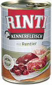 Консервы Rinti Kannerfleisch Adult для собак с олениной