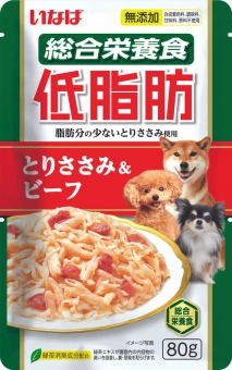 Паучи Inaba Teishibo для собак с куриным филе и говядиной