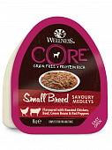 Ламистеры Wellness Core Small Breed для собак мини пород из курицы с говядиной, зеленой фасолью и красным перцем