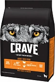 Сухой Корм Crave для взрослых собак с курицей и индейкой Сухой Корм Crave для взрослых собак с курицей и индейкой