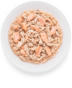 Консервы Grandorf Adult Cat Chicken With Salmon In Broth для кошек с куриной грудкой и лососем