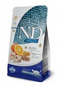 Сухой Корм Farmina N&D Adult Low Grain Codfish&Orang низкозерновой для кошек треска, спельта и апельсин Сухой Корм Farmina N&D Adult Low Grain Codfish&Orang низкозерновой для кошек треска, спельта и апельсин