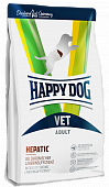 Сухой Корм Happy Dog Vet Hepatic для собак. Ветеринарная диета для поддержания и снятия нагрузки с печени.