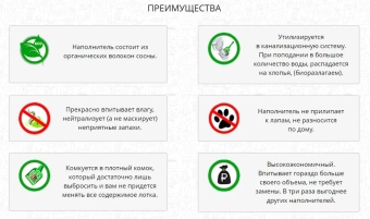 Наполнитель ECO-Premium Тутти-фрутти для кошачьего лотка древесный с запахом ягод