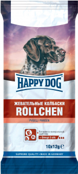 Лакомство Happy Dog жевательные колбаски с рубцом для собак