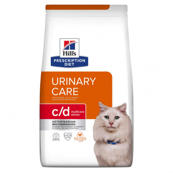 Корм Hill's Prescription Diet C/D Urinary Stress для кошек. При цистите