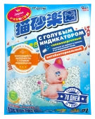 Комкующийся наполнитель Japan Premium Pet с голубым индикатором
