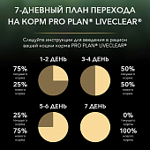 Сухой корм PRO PLAN® LiveClear для стерилизованных кошек, снижает количество аллергенов в шерсти, с индейкой Сухой корм PRO PLAN® LiveClear для стерилизованных кошек, снижает количество аллергенов в шерсти, с индейкой