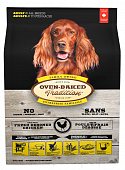 Запеченный корм OVEN-BAKED для взрослых собак всех пород со свежим мясом курицы, фруктами и овощами