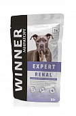 Паучи Winner Expert Renal для собак при заболеваниях почек «бережная забота о здоровье почек»