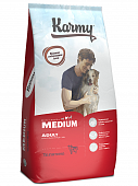 Сухой Корм Karmy Adult Dog Medium для взрослых собак средних пород с телятиной