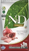Сухой Корм Farmina N&D Adult Grain Free Medium&Maxi для собак средних и крупных пород курица и гранат Сухой Корм Farmina N&D Adult Grain Free Medium&Maxi для собак средних и крупных пород курица и гранат