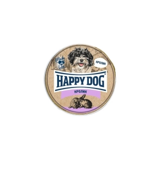 Паштет Happy Dog Natur Line для собак маленьких пород с кроликом