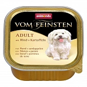 Консервы Animonda Vom Feinsten Adult для собак с говядиной и картошкой Консервы Animonda Vom Feinsten Adult для собак с говядиной и картошкой