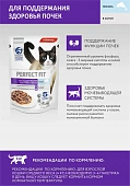 Паучи Perfect Fit для поддержания здоровья почек кошек с лососем в соусе Паучи Perfect Fit для поддержания здоровья почек кошек с лососем в соусе