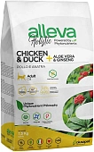 Сухой Корм Alleva Holistic Adult Cat Chicken & Duck для взрослых кошек с курицей и уткой, алое вера и женьшенем Сухой Корм Alleva Holistic Adult Cat Chicken & Duck для взрослых кошек с курицей и уткой, алое вера и женьшенем