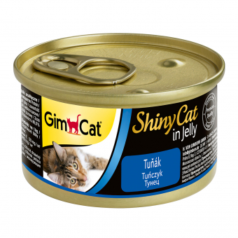 Банки GimCat Shiny Cat Tuna для кошек из тунца