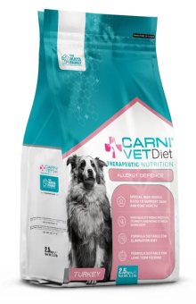 Корм Carni Vet Diet Dog Allergy Defense для собак с индейкой при аллергии для здоровой кожи и шерсти