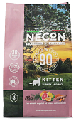 Сухой Корм Necon Natural Wellness Kitten Turkey and Rice для котят 1-6 месяцев и их матерей кошек с индейкой и рисом