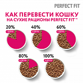 Сухой Корм Perfect Fit Sterile для кастрированных котов и стерилизованных кошек с говядиной