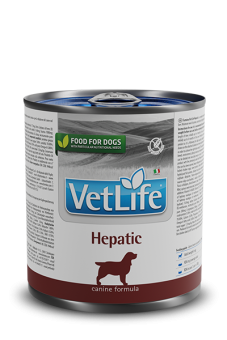 Банки Farmina Vet Life Natural Diet Dog Hepatic для собак при заболеваниях печени