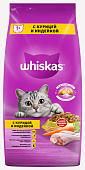 Сухой Корм Whiskas Вкусные подушечки с нежным паштетом. Аппетитное ассорти с курицей и индейкой