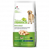 Сухой Корм Natural Trainer Adult Dog Maxi Chicken для собак крупных пород с курицей и рисом Сухой Корм Natural Trainer Adult Dog Maxi Chicken для собак крупных пород с курицей и рисом