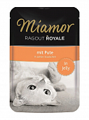 Комплект Miamor Multibox Ragout Royal для кошек с индейкой, лососем и телятиной в желе