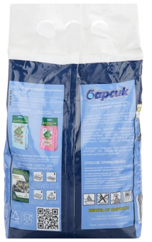 Барсик "Crystals". Наполнитель для кошачьего туалета с кристалами силикагеля