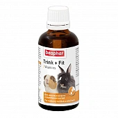 Кормовая добавка Beaphar Trink + Fit для грызунов и кроликов Кормовая добавка Beaphar Trink + Fit для грызунов и кроликов