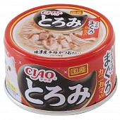 Банки Inaba Toromi для кошек с куриным филе и тунцом магуро с сурими в бульоне Банки Inaba Toromi для кошек с куриным филе и тунцом магуро с сурими в бульоне