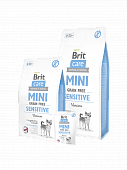 Сухой Корм Brit Care Adult Mini Breed Grain Free Sensitive для собак мелких пород с чувствит.пищеварением