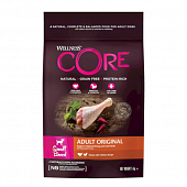 Сухой Корм Wellness Core для взрослых собак мелких пород из индейки и курицы