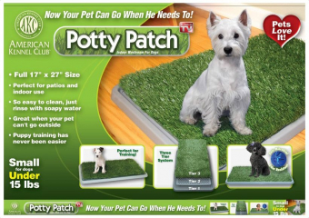 Туалет-лоток для собак Pet Park Potty Patch с искусственной травой