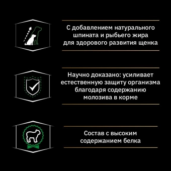 Корм Pro Plan Natur El для щенков средних и крупных пород с ягнёнком