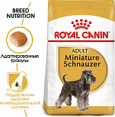 Royal Canin Miniature Schnauzer Adult корм сухой для взрослых собак породы Миниатюрный Шнауцер от 10 месяцев