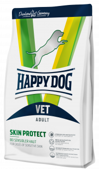 Корм Happy Dog Vet Skin для собак. Ветеринарная диета при чувствительной коже