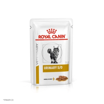 Паучи Royal Canin Urinary S/O для кошек при мочекаменной болезни