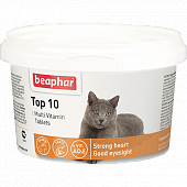 Витамины Beaphar Top10 для кошек