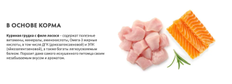 Консервы Grandorf Fresh для взрослых кошек куриная грудка с филе лосося в желе