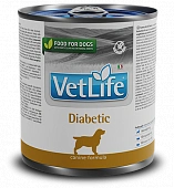 Консервы Farmina Vet Life Natural Diet Dog Diabetic для собак паштет при диабете