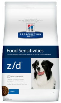 Корм Hill's Prescription Diet Z/D для собак. Лечение острых пищевых аллергий