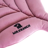 Лежанка Mr.Kranch для собак "Листочек" большая двусторонняя, размер 120х73х6см, розовая Лежанка Mr.Kranch для собак "Листочек" большая двусторонняя, размер 120х73х6см, розовая