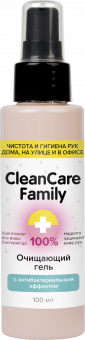 Антибактериальный гель для рук CleanCare Family очищающий