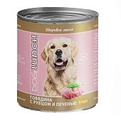Банки Dog Lunch Здоровое меню для собак с говядиной и рубцом и печенью в соусе Банки Dog Lunch Здоровое меню для собак с говядиной и рубцом и печенью в соусе