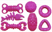 Комплект игрушек Pet Toys для собак: розовый