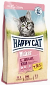 Сухой Корм Happy Cat Minkas Kitten для котят до 6 месяцев Сухой Корм Happy Cat Minkas Kitten для котят до 6 месяцев