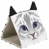 Домик-тоннель Ferplast Pyramid для кошек
