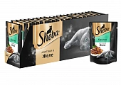 Паучи Sheba для кошек ломтики кролика в желе Паучи Sheba для кошек ломтики кролика в желе
